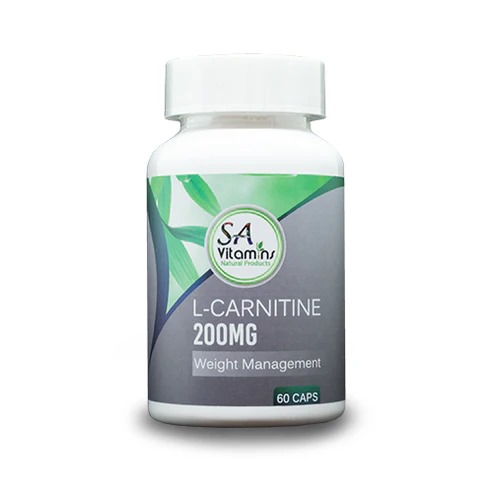 L-Carnitine 200mg - 60 Capsules