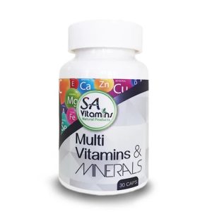 Multi Vitamin & Minerals - 30 Capsules
