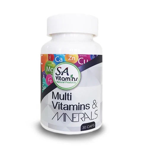 Multi Vitamin & Minerals - 30 Capsules