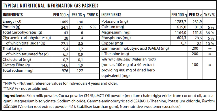 Relax & Restore Hot Chocolate - 390g - Image 2