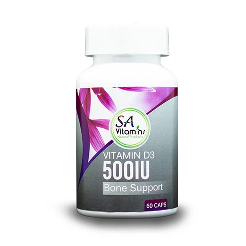 Vitamin D3 500iu - 60 Capsules